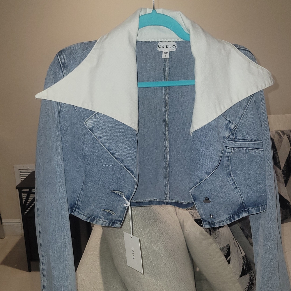 Cello Blue Denim Women's Jacket